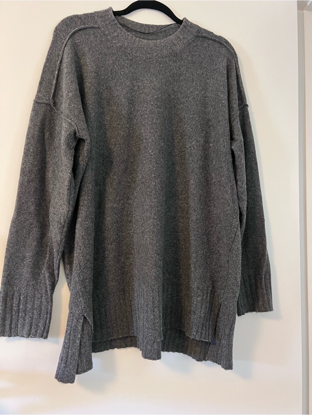 Free People Tunic Length Crewneck Sweater - Worn Once